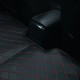 Universal Diamond Car Bed - Non-Inflatable Black and Red Stitching Luxury Leather Diamond Car Bed Mattress Clearance Universal Diamond Car Bed - Non-Inflatable Black and Red Stitching Luxury Leather Diamond Car Bed Mattress Clearance