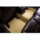 Beige Luxury Leather Diamond Car Floor Mats Clearance Beige Luxury Leather Diamond Car Floor Mats Clearance