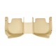 Beige Luxury Leather Diamond Car Floor Mats Clearance Beige Luxury Leather Diamond Car Floor Mats Clearance