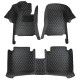 Black and Beige Stitching Luxury Leather Diamond Car Floor Mats Clearance Black and Beige Stitching Luxury Leather Diamond Car Floor Mats Clearance