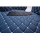 Blue Luxury Leather Diamond Car Floor Mats Clearance Blue Luxury Leather Diamond Car Floor Mats Clearance