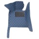 Blue Luxury Leather Diamond Car Floor Mats Clearance Blue Luxury Leather Diamond Car Floor Mats Clearance