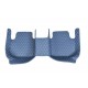 Blue Luxury Leather Diamond Car Floor Mats Clearance Blue Luxury Leather Diamond Car Floor Mats Clearance