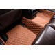 Brown Luxury Leather Diamond Car Floor Mats Clearance Brown Luxury Leather Diamond Car Floor Mats Clearance