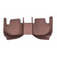 Dark Brown Luxury Leather Diamond Car Floor Mats Clearance Dark Brown Luxury Leather Diamond Car Floor Mats Clearance