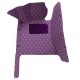 Purple Luxury Leather Diamond Car Floor Mats Clearance Purple Luxury Leather Diamond Car Floor Mats Clearance