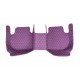 Purple Luxury Leather Diamond Car Floor Mats Clearance Purple Luxury Leather Diamond Car Floor Mats Clearance