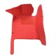 Red Luxury Leather Diamond Car Floor Mats Clearance Red Luxury Leather Diamond Car Floor Mats Clearance