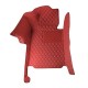 Wine Red Luxury Leather Diamond Car Floor Mats Clearance Wine Red Luxury Leather Diamond Car Floor Mats Clearance