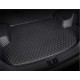 Black and Black Stitching Luxury Leather Diamond Trunk Base Mats Clearance Black and Black Stitching Luxury Leather Diamond Trunk Base Mats Clearance