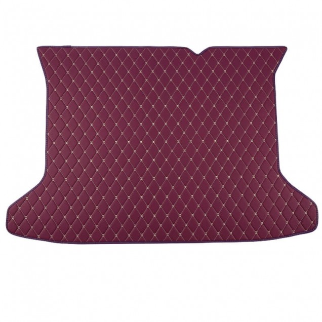 Purple Luxury Leather Diamond Trunk Base Mats Clearance Purple Luxury Leather Diamond Trunk Base Mats Clearance
