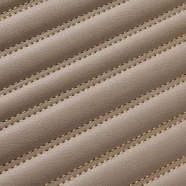Beige Luxury Leather Stripe Car Floor Mats Clearance Beige Luxury Leather Stripe Car Floor Mats Clearance