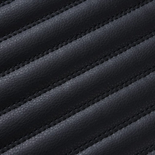Black Luxury Leather Stripe Car Floor Mats Clearance Black Luxury Leather Stripe Car Floor Mats Clearance