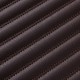 Dark Brown Luxury Leather Stripe Car Mats Clearance Dark Brown Luxury Leather Stripe Car Mats Clearance