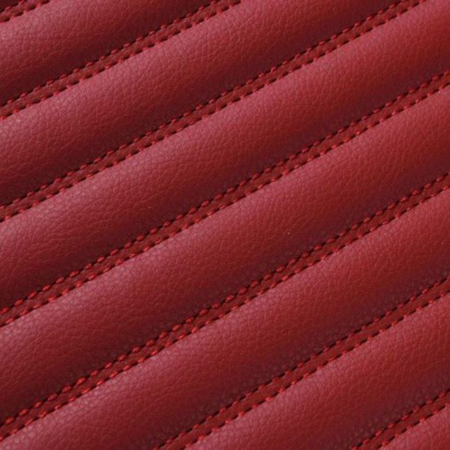 Maroon Luxury Leather Stripe Car Floor Mats Clearance Maroon Luxury Leather Stripe Car Floor Mats Clearance